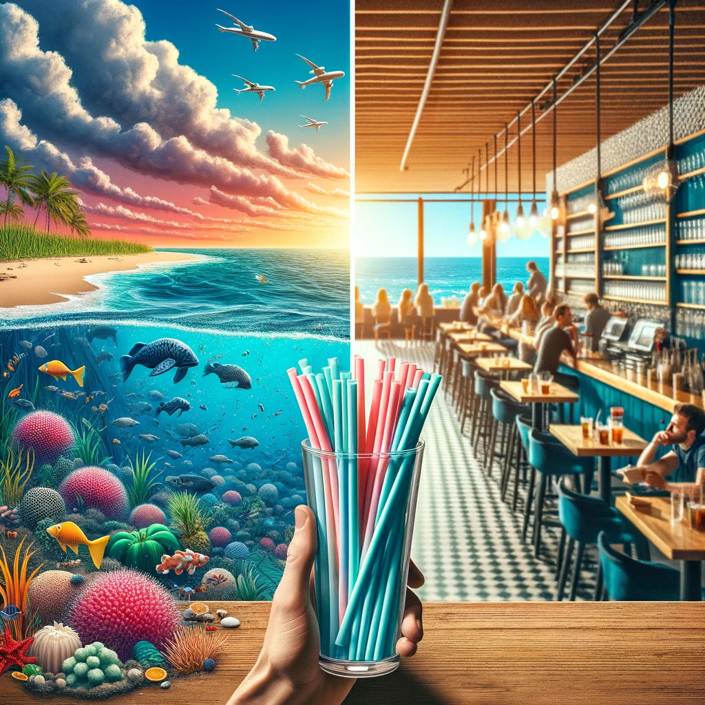 Comment les pailles Straws-Berry contribuent-elles à la réduction des déchets plastiques ?
