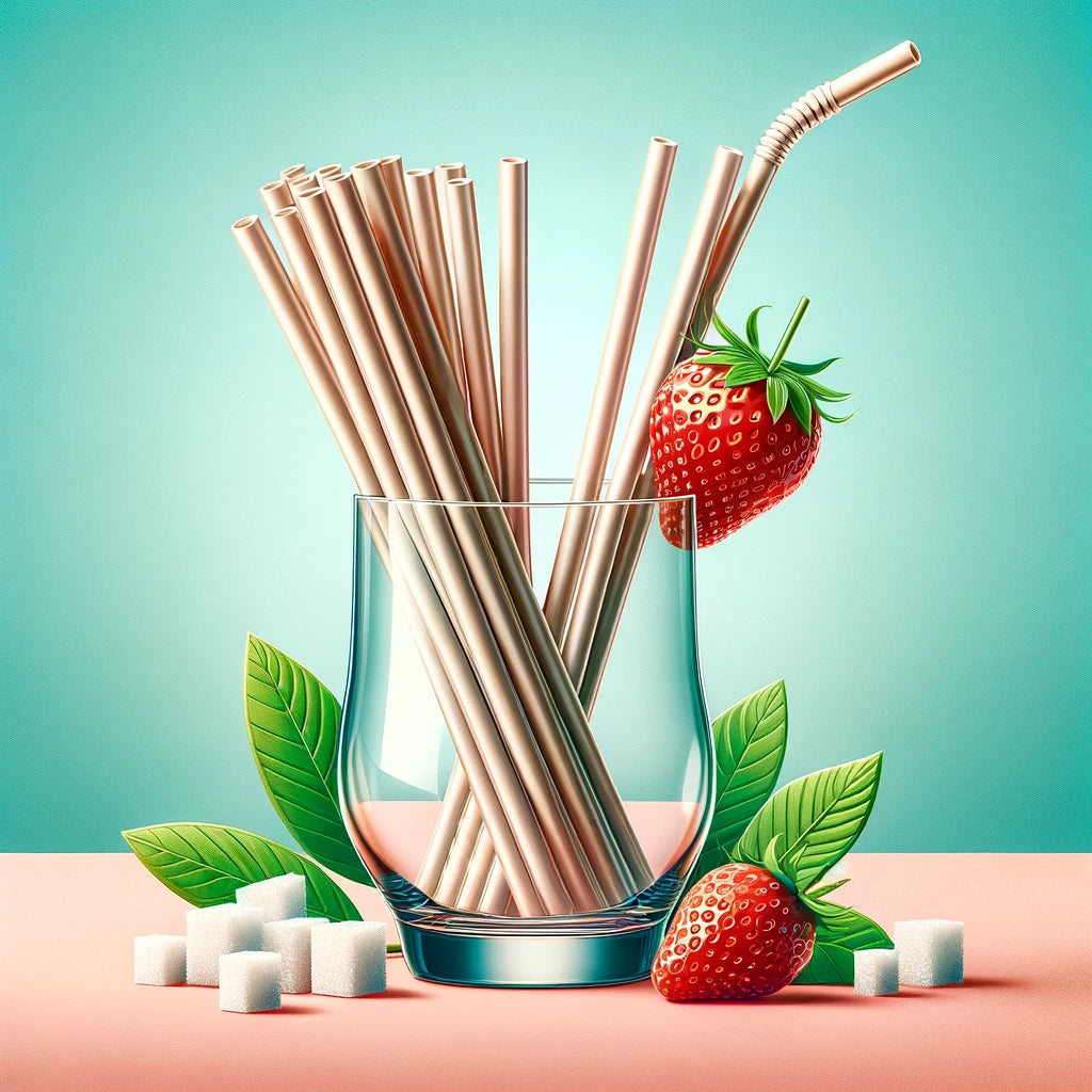 Straws-berry et pailles en fibre végétale et minérale : Combinaisons créatives pour vos boissons