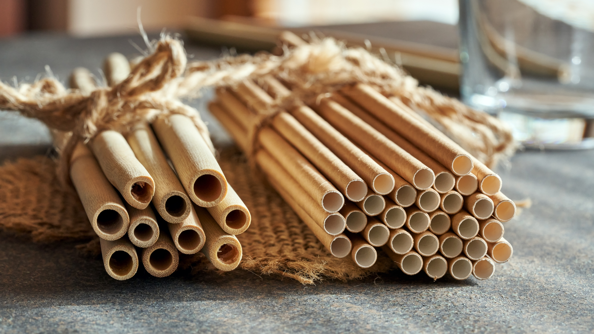 Pailles en bambou et neutralité gustative des boissons