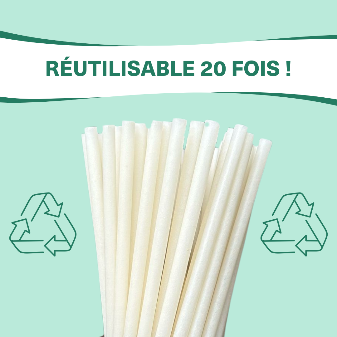 Notre nouvelle fibre végétale : une alternative durable pour les pailles